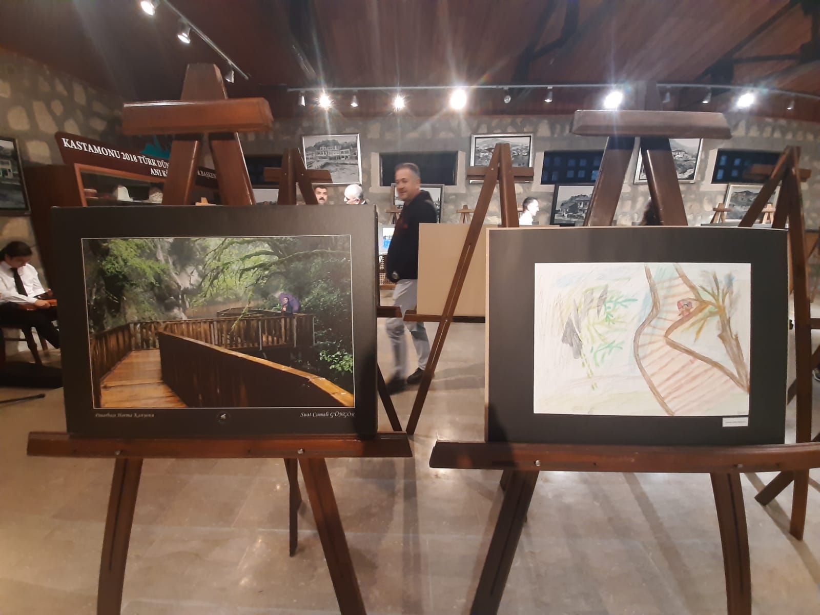 ‘İstiklal ‘in Yoluyla, İstikbalin Gözünde Kastamonu’ Kastamonu’ fotoğraf ve resim sergisi